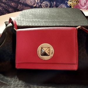 Authentic Kate Spade Red- Newbury Lane-Mini Crossbody Purse